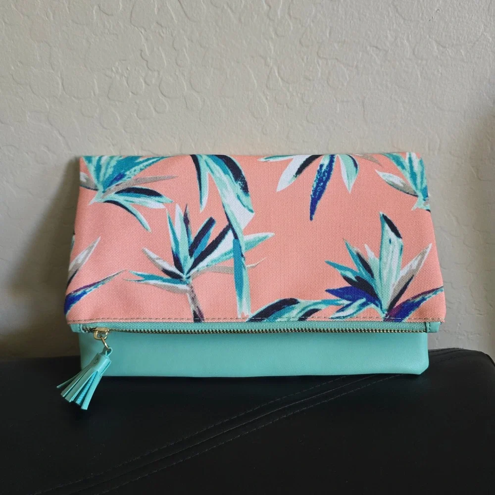 Anthropologie Rachel Pally Fold Over Clutch Purse